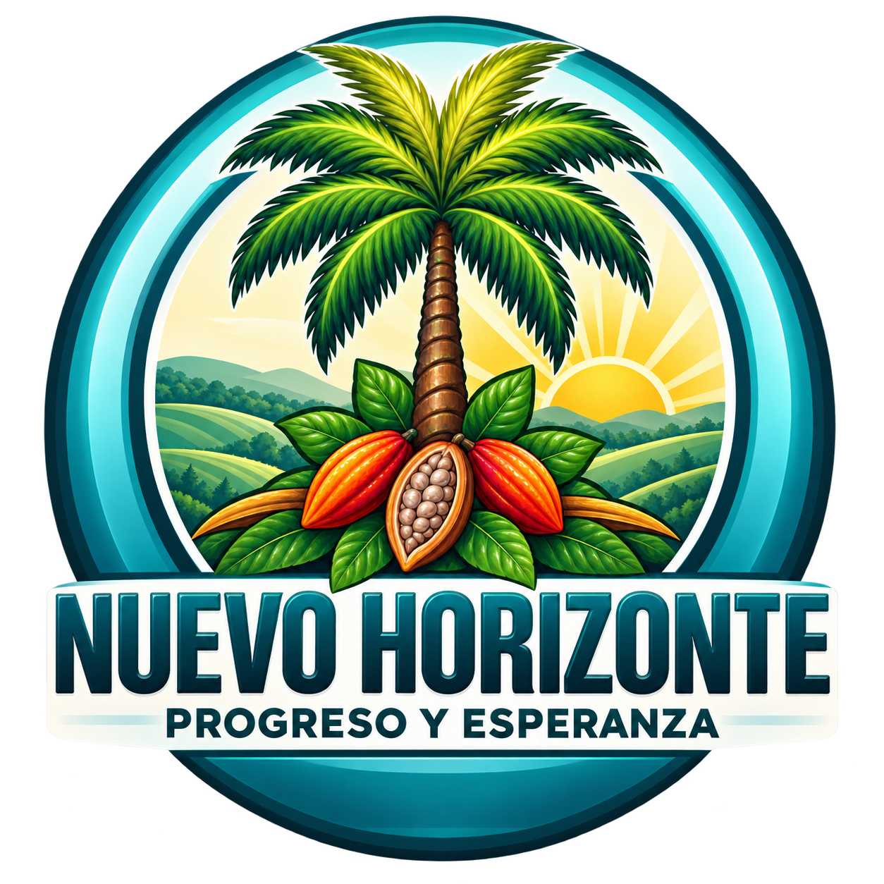 Símbolo de Nuevo Horizonte Progreso y Esperanza